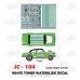 [Pre-Order] JC9104 > Candy Striper (Green)