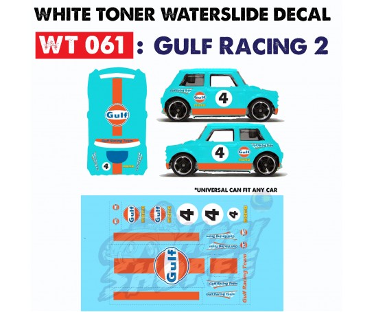 [Pre-Order] WT061 > Gulf Racing 2