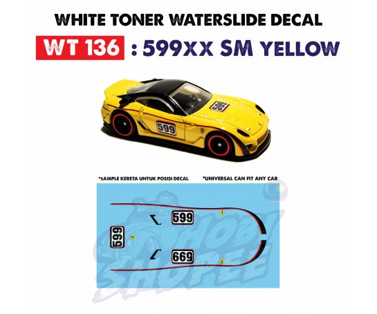 [Pre-Order] WT136 > 599XX SM Yellow