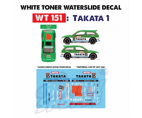 [Pre-Order] WT151 > Takata 1