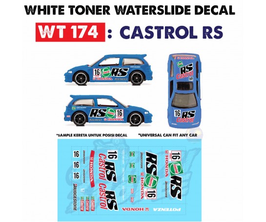 [Pre-Order] WT174 > Castrol RS