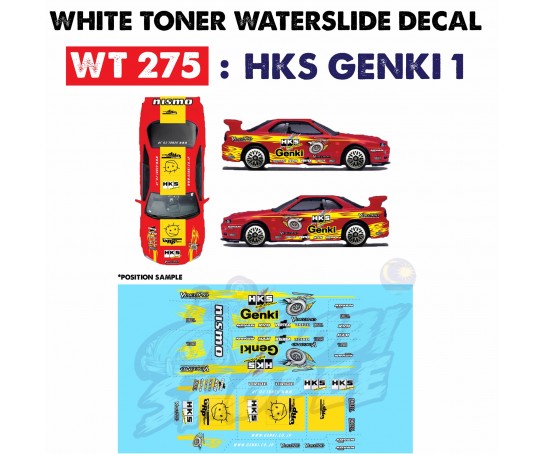 [Pre-Order] WT275 > HKS Genki 1