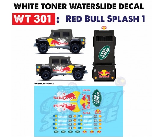 [Pre-Order] WT301 > RedBull Splash 1