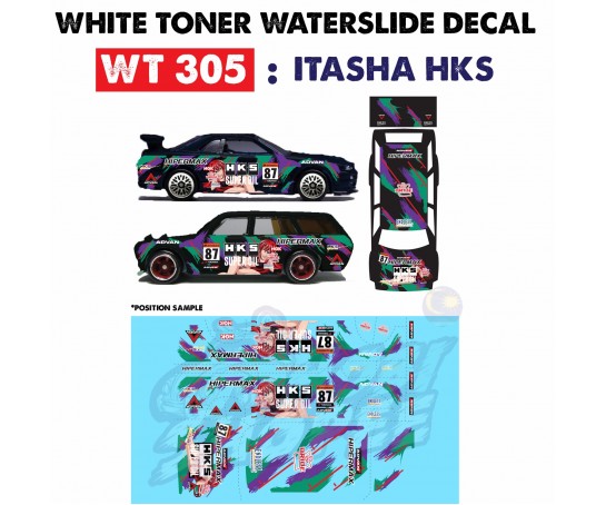 [Pre-Order] WT305 > Itasha HKS