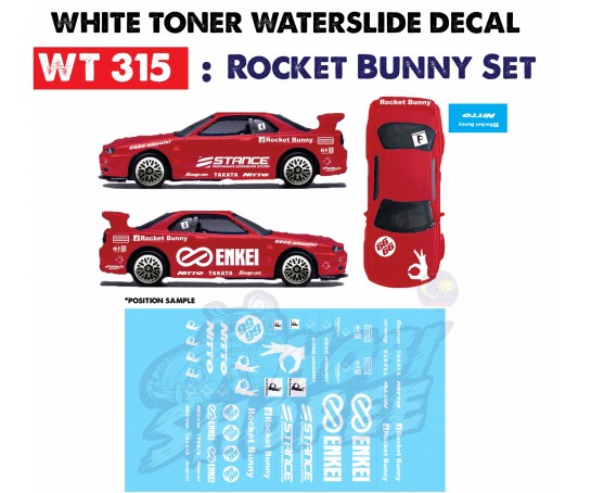 [Pre-Order] WT315 > Rocket Bunny Set