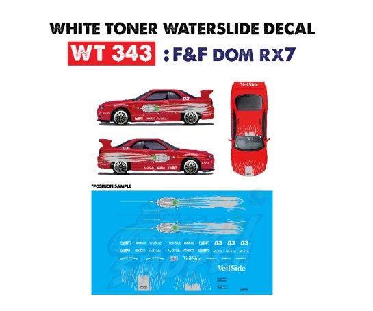 [Pre-Order] WT343 > F&F Dom RX7