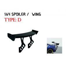 SW-D > 1:64 Custom Spoiler / Wing Black Acrylic >Self Assemble hot wheels tomica